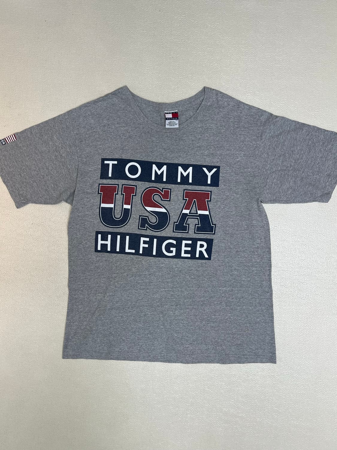 00s 미국생산 타미힐피거 빅로고 티셔츠 L사이즈ㅗ 상품이미지1