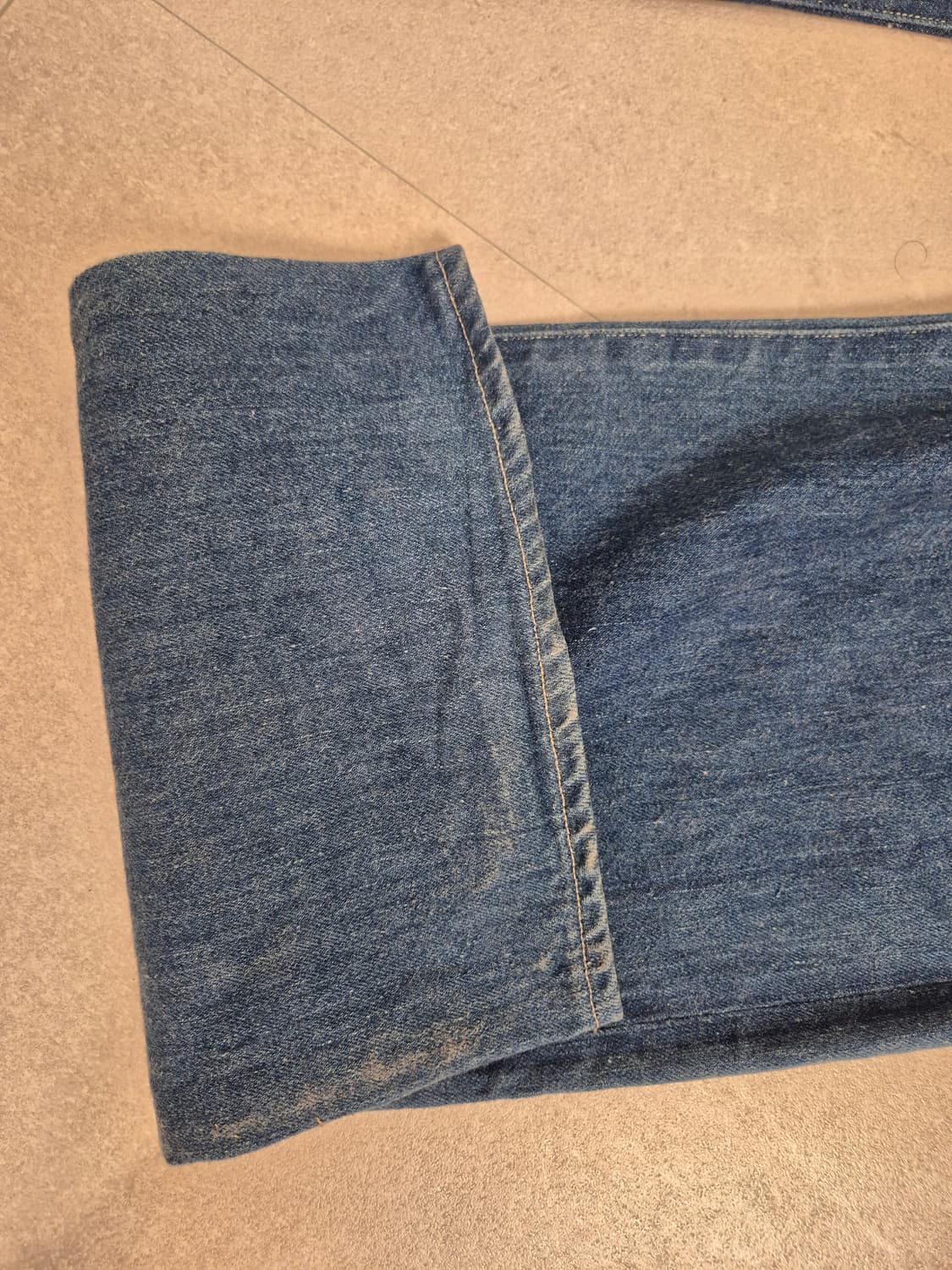 오라리 샐비지 라이트 데님 팬츠 22시즌 상품이미지4