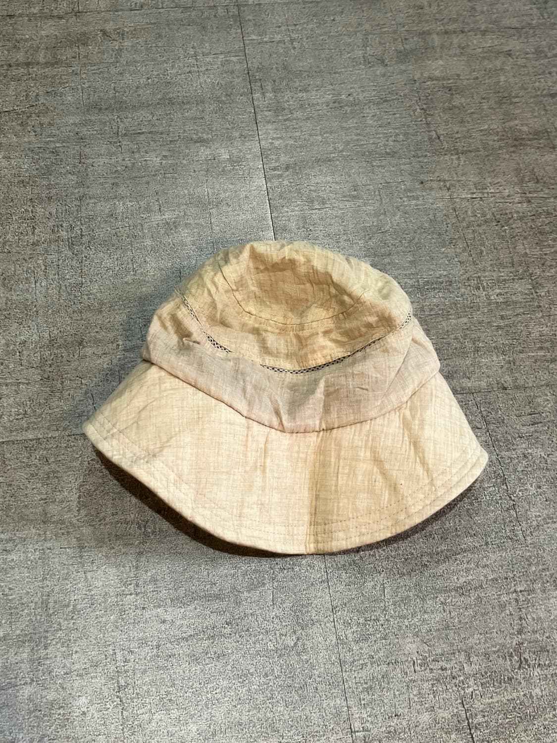 일본빈티지 하구미모리걸 아메카지 레이스 썸머버킷햇 상품이미지2