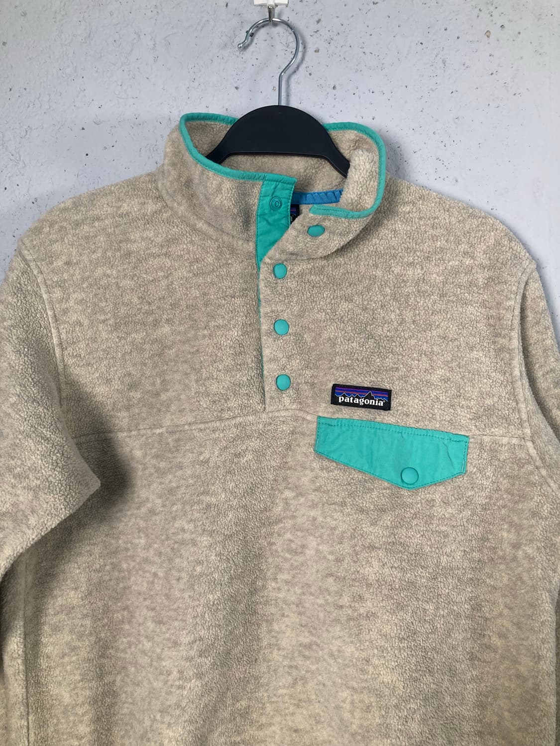 파타고니아 신칠라 풀오버 오트밀/민트 (M) 상품이미지2