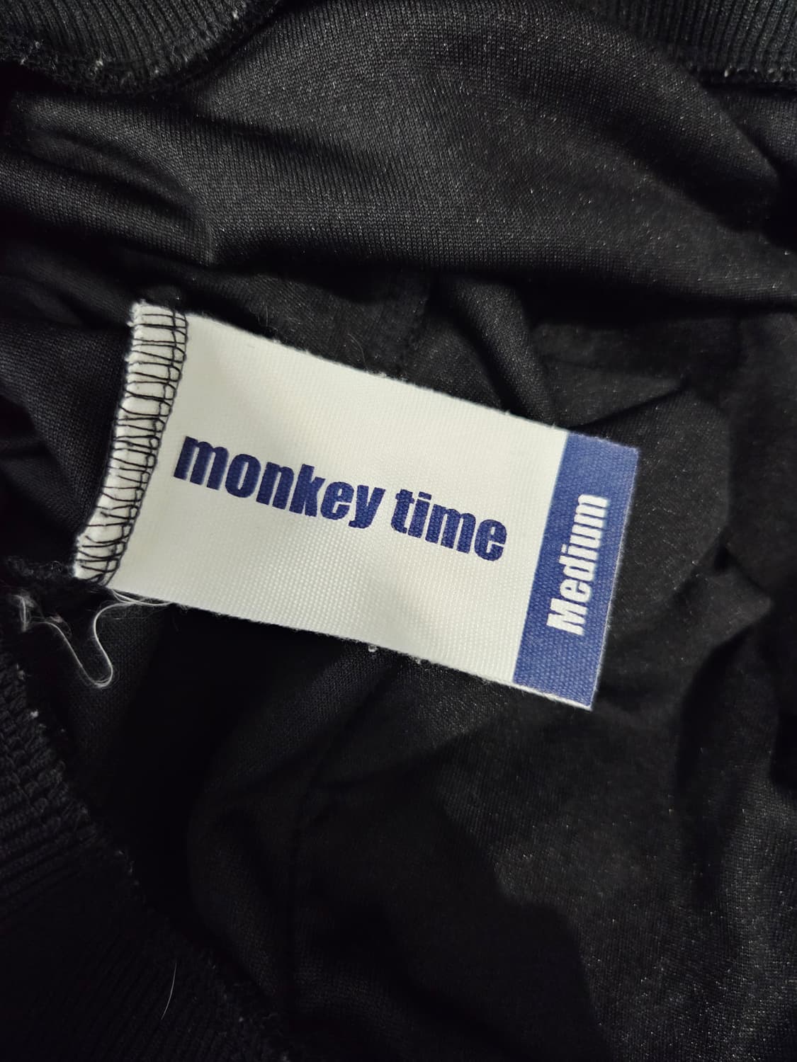 몽키타임. 여자 벨벳 더블 집업 민소매 후디_M 상품이미지7