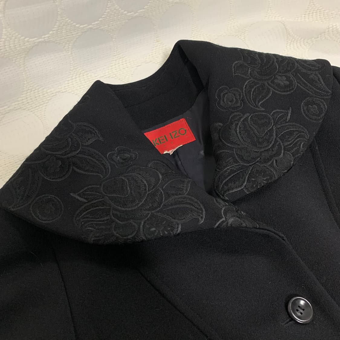 Kenzo 돌 느낌 자수 코트 상품이미지8