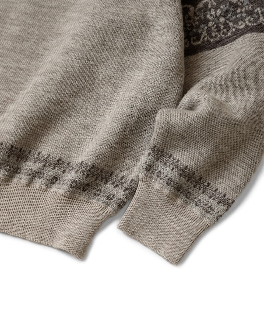 [새상품] 캐피탈 반다나 크루넥 니트 스웨터 상품이미지3