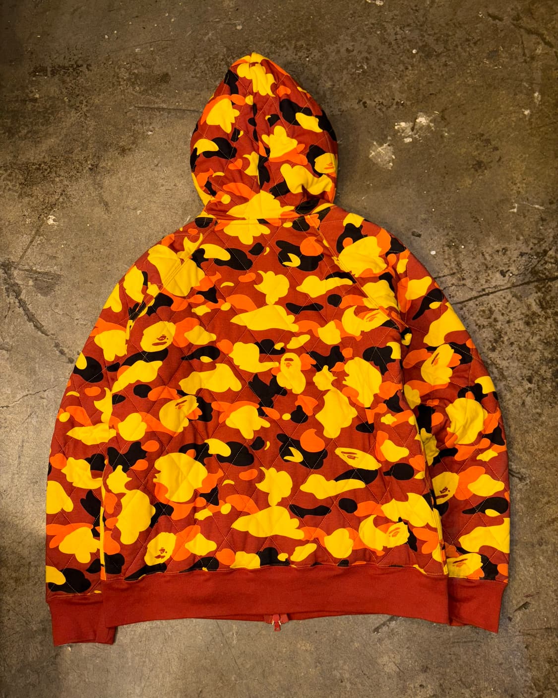 Bape First Camouflage Quilted Two-Way  상품이미지7