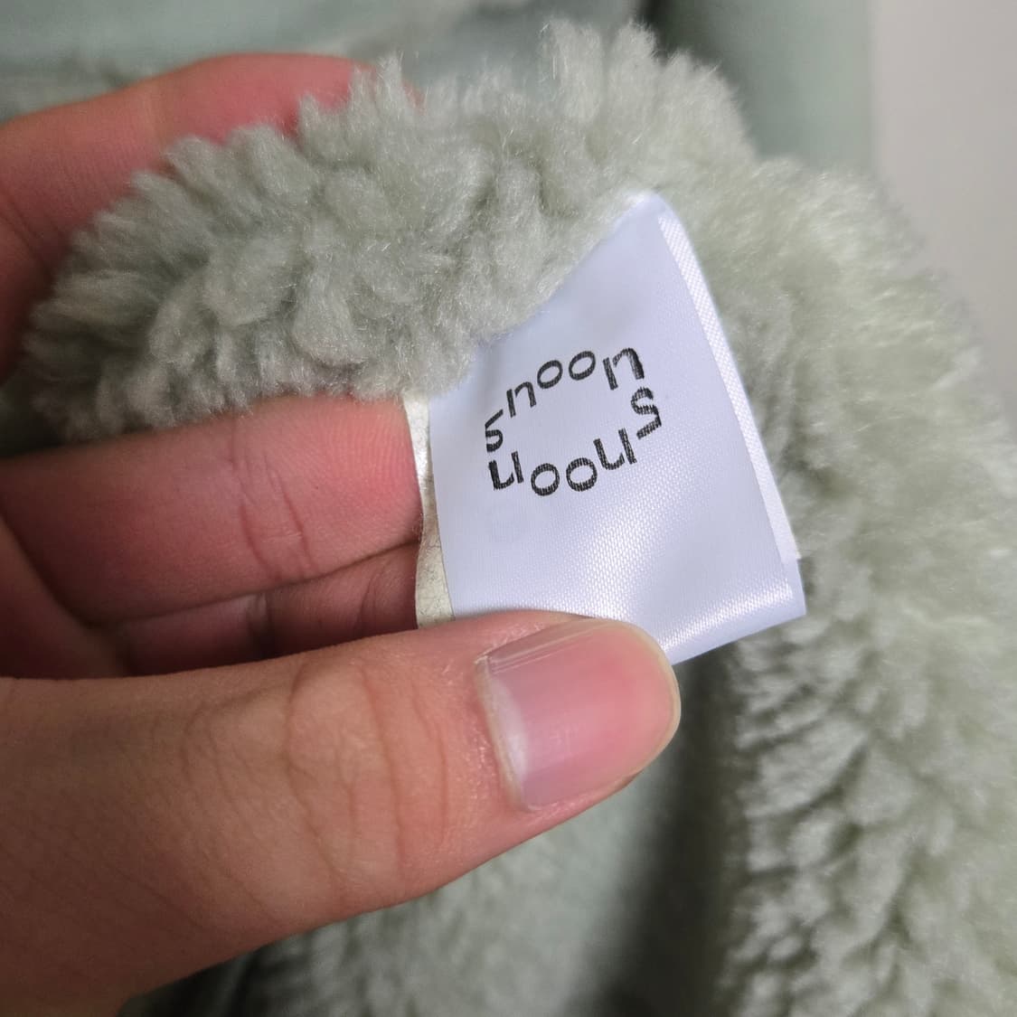 시눈 롱 무스탕 자켓  상품이미지6