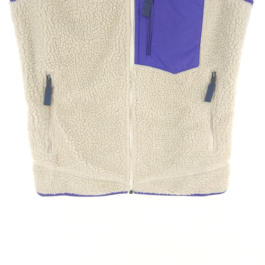 [여S]파타고니아 베이지 플리스 조끼[Y61-072] 상품이미지3