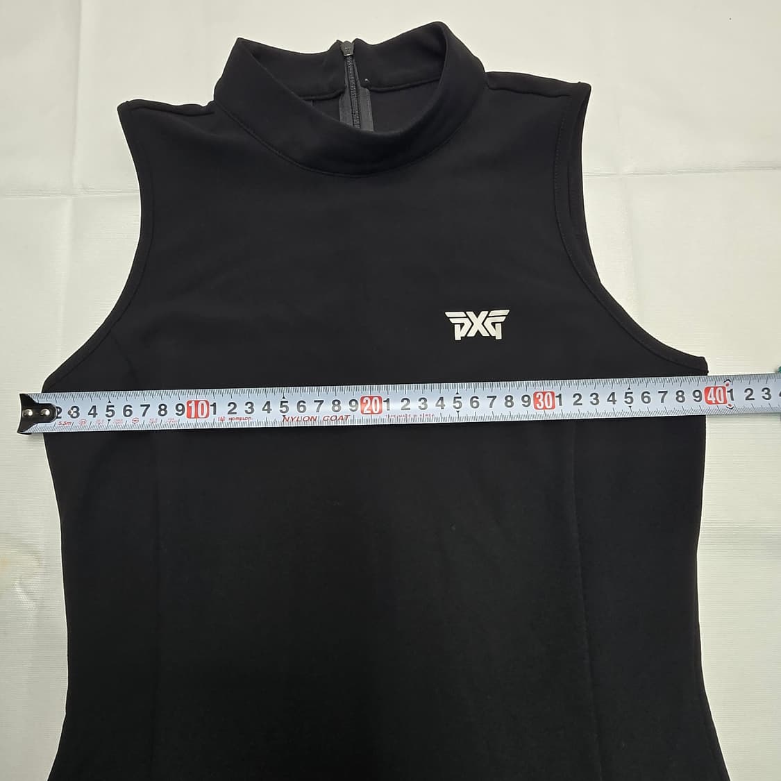 0830 PXG 블랙 플리츠 민소매 골프 원피스s 상품이미지7