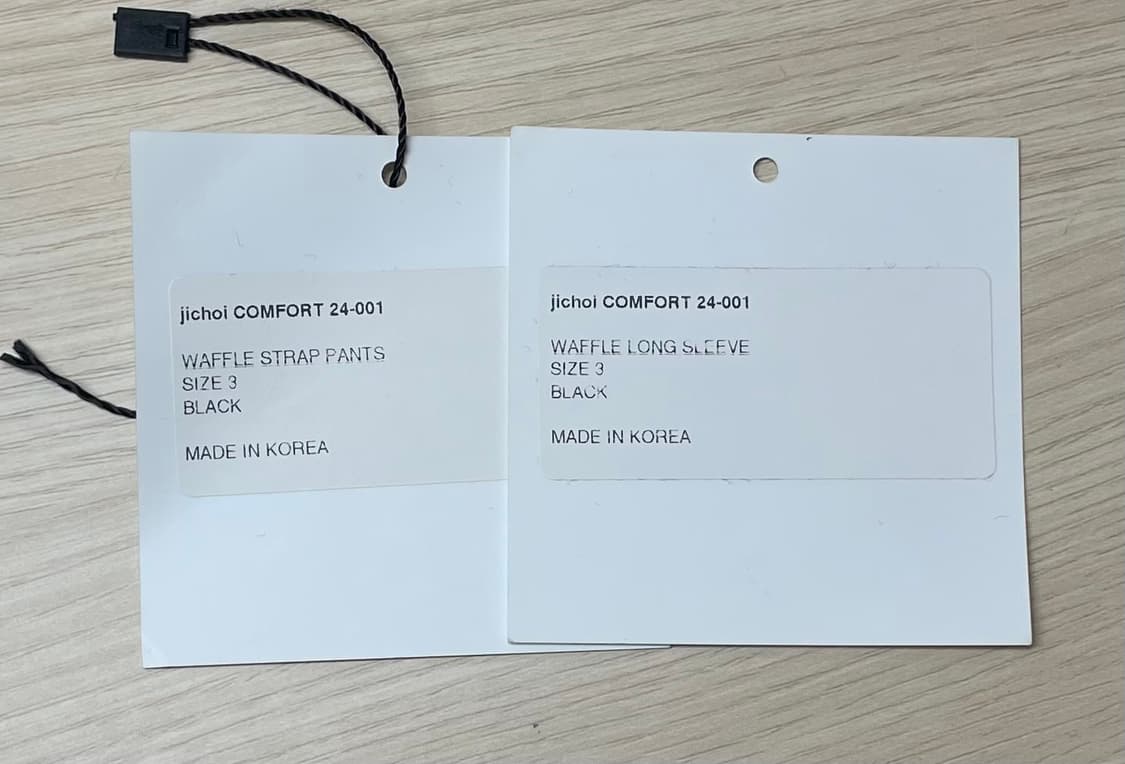 지초이 24-001 셋업 (size 3 상품이미지3