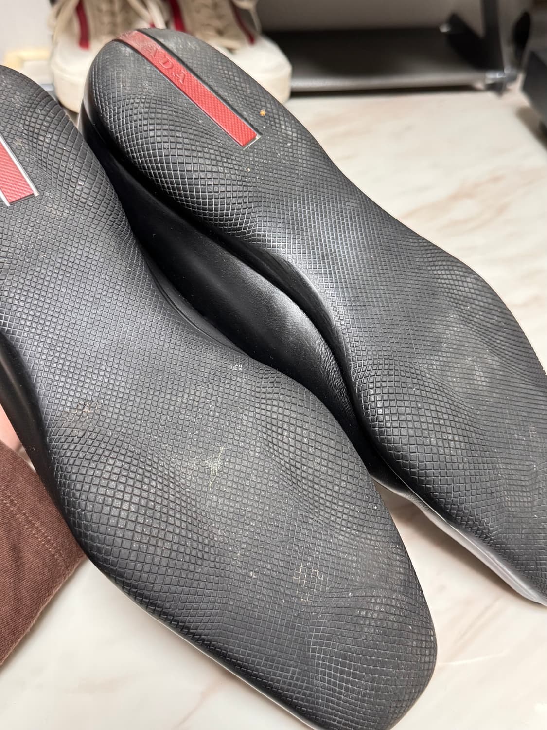 00s Black Prada Sports Loaferk 상품이미지2