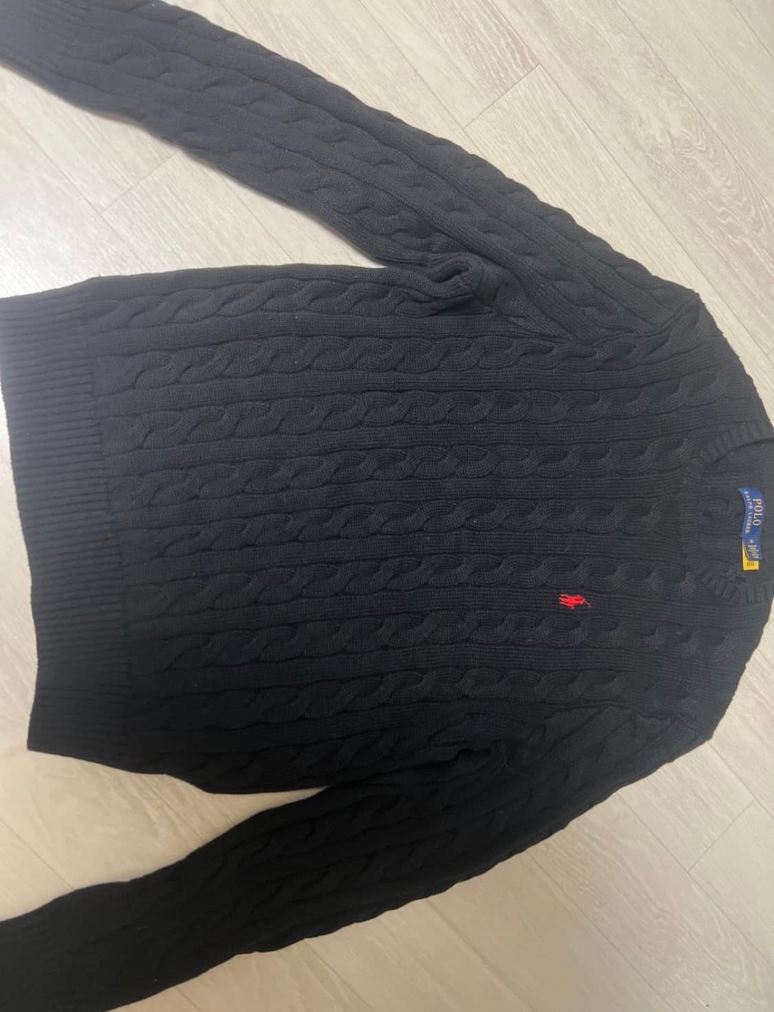 폴로 랄프로렌 꽈배기 니트 상품이미지2