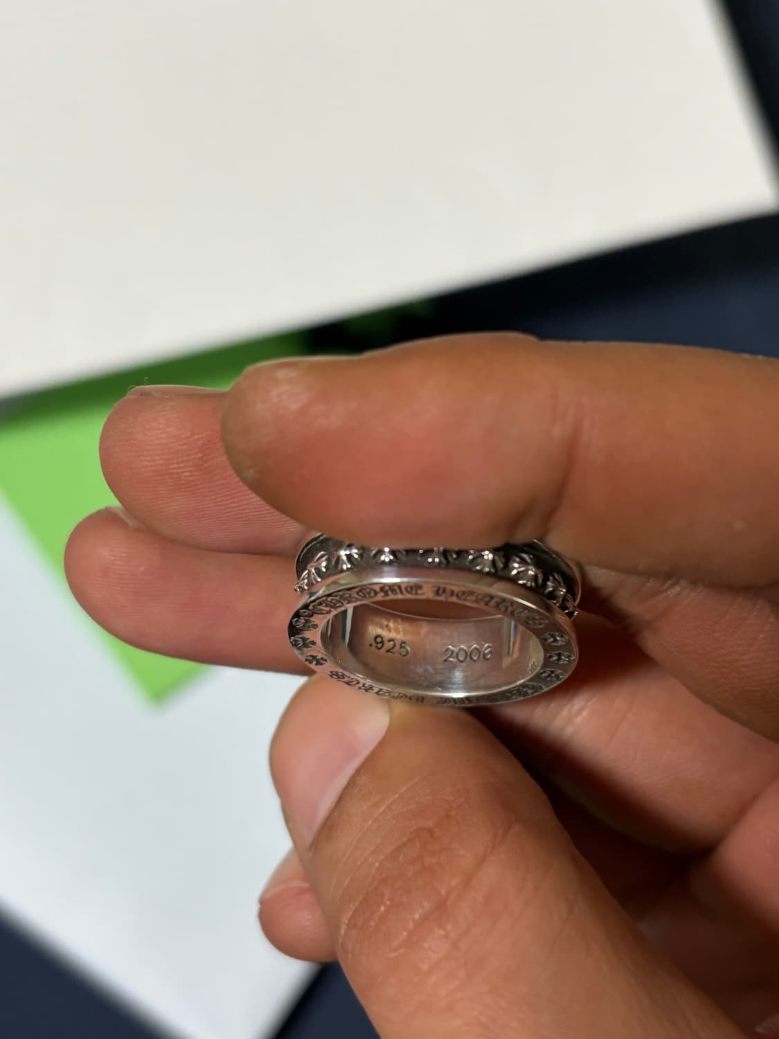 크롬하츠 미니플러스링 us9 상품이미지4