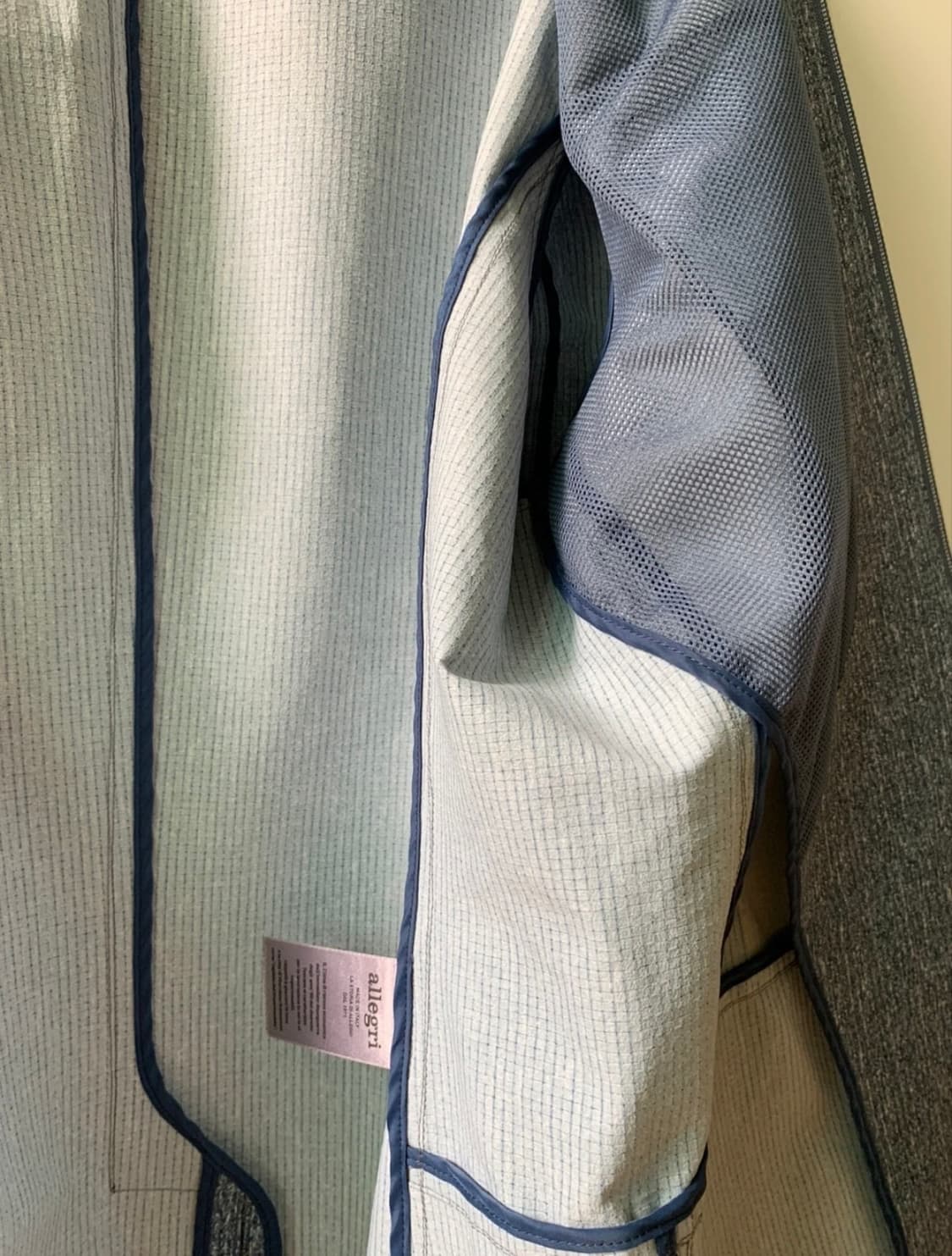 알레그리 간절기 집업 블루종 50 상품이미지6