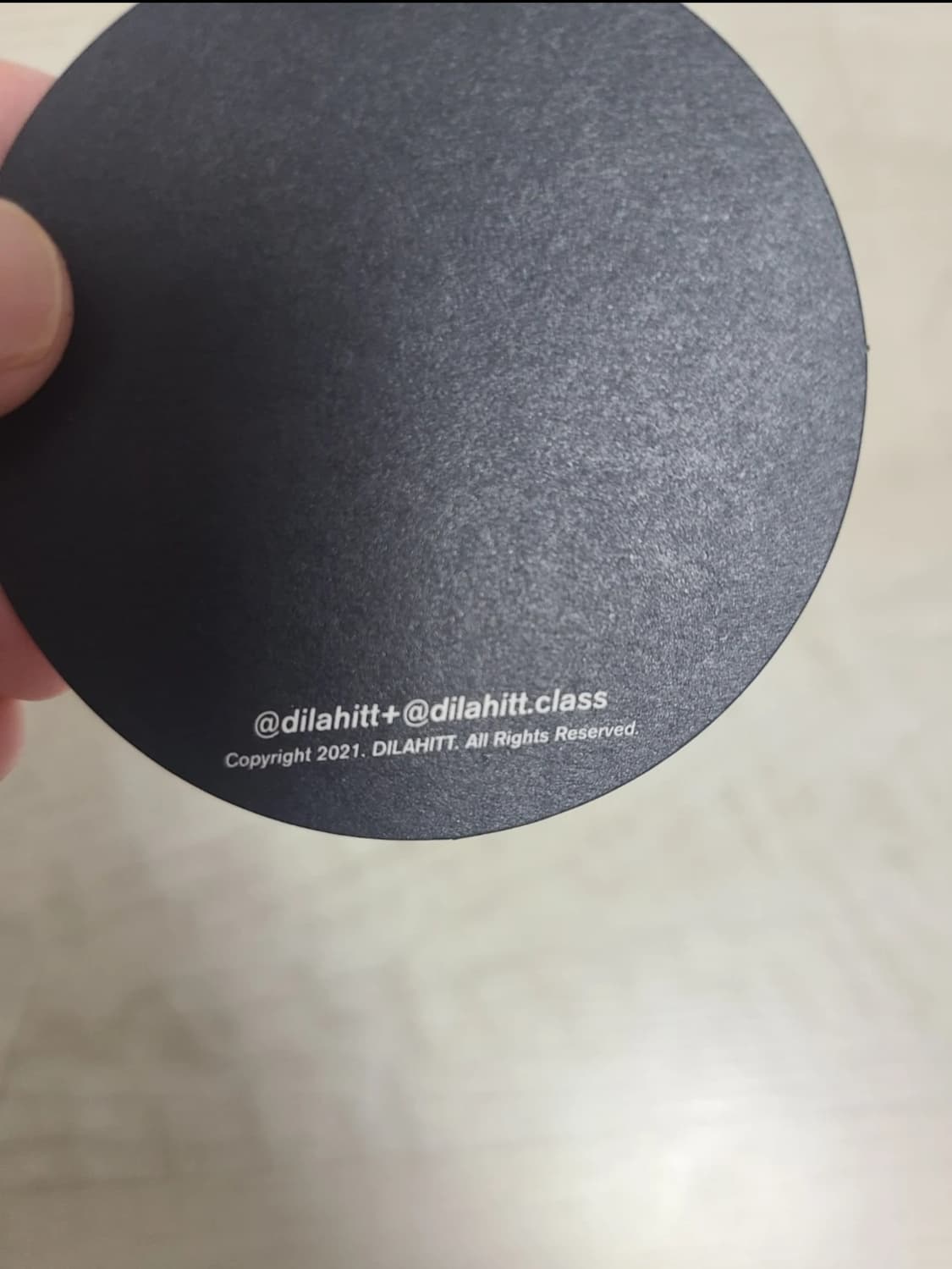 서지컬스틸 파란줄 목걸이 상품이미지3