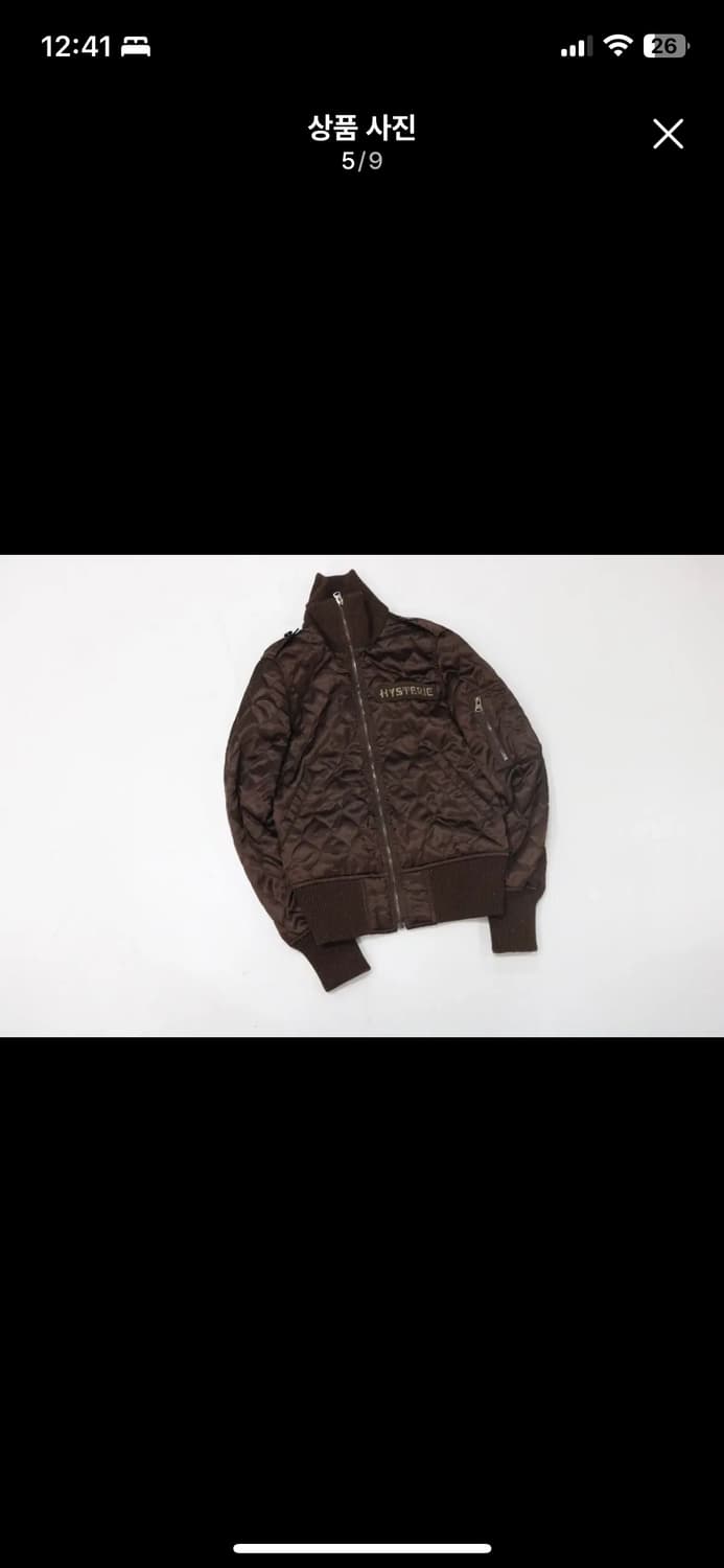 히스테릭 글래머 퀼팅자켓 상품이미지5