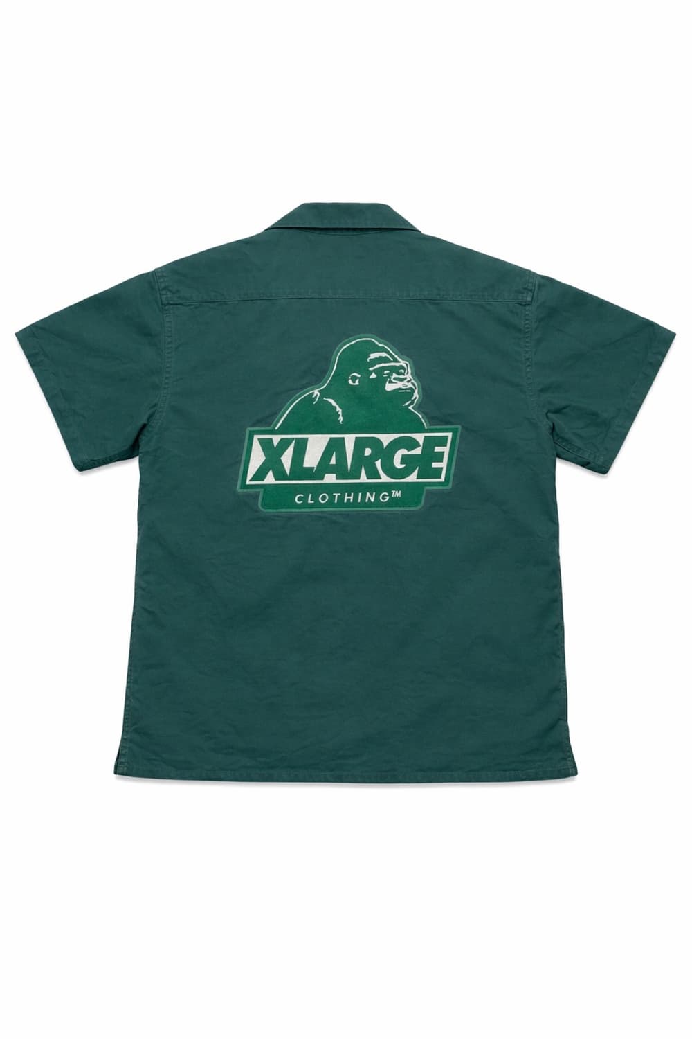 XLARGE 빅로고 반팔 셔츠 / 그린 스트릿 셔츠 상품이미지1