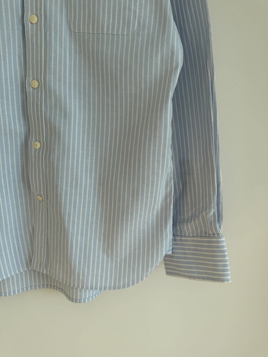 헤리티지 플로스(HERITAGEFLOSS) 핀스트라이프 셔츠 상품이미지4