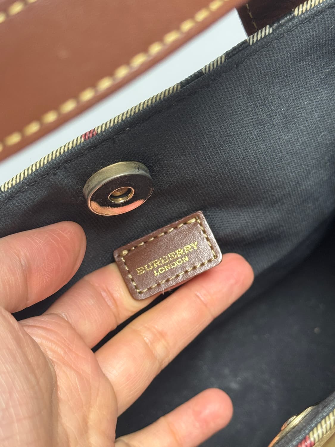 버버리 빈티지가방  상품이미지5