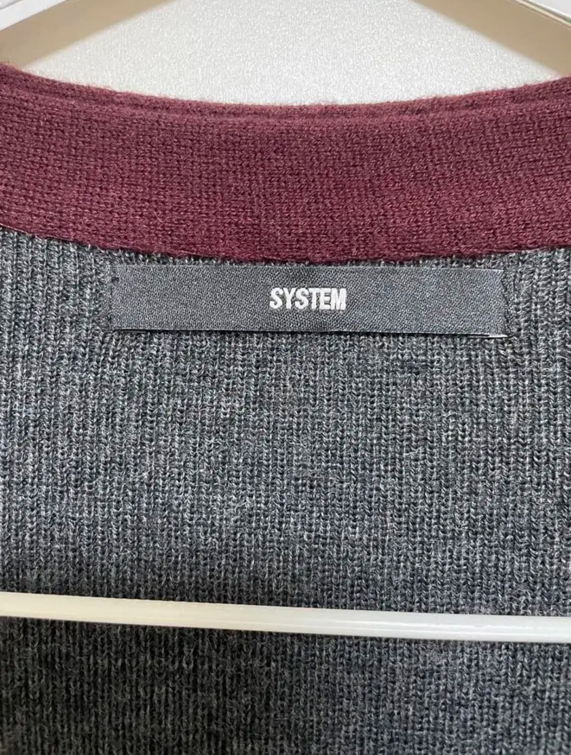 시스템 남성 케시미어&모 가디건 95 사이즈 상품이미지2