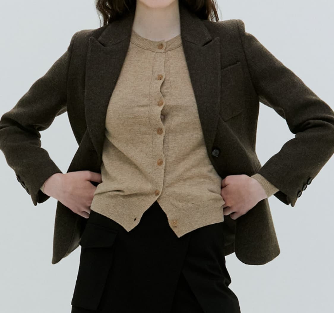 하시에 캐시미어 가디건  상품이미지1