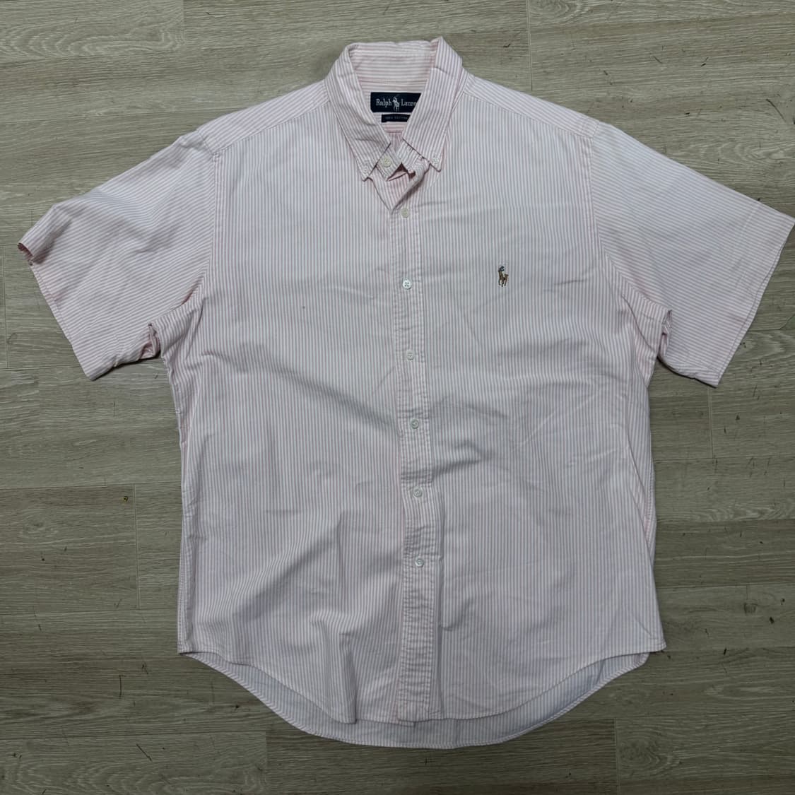 폴로 랄프로렌 카라 반소매 셔츠 상품이미지1