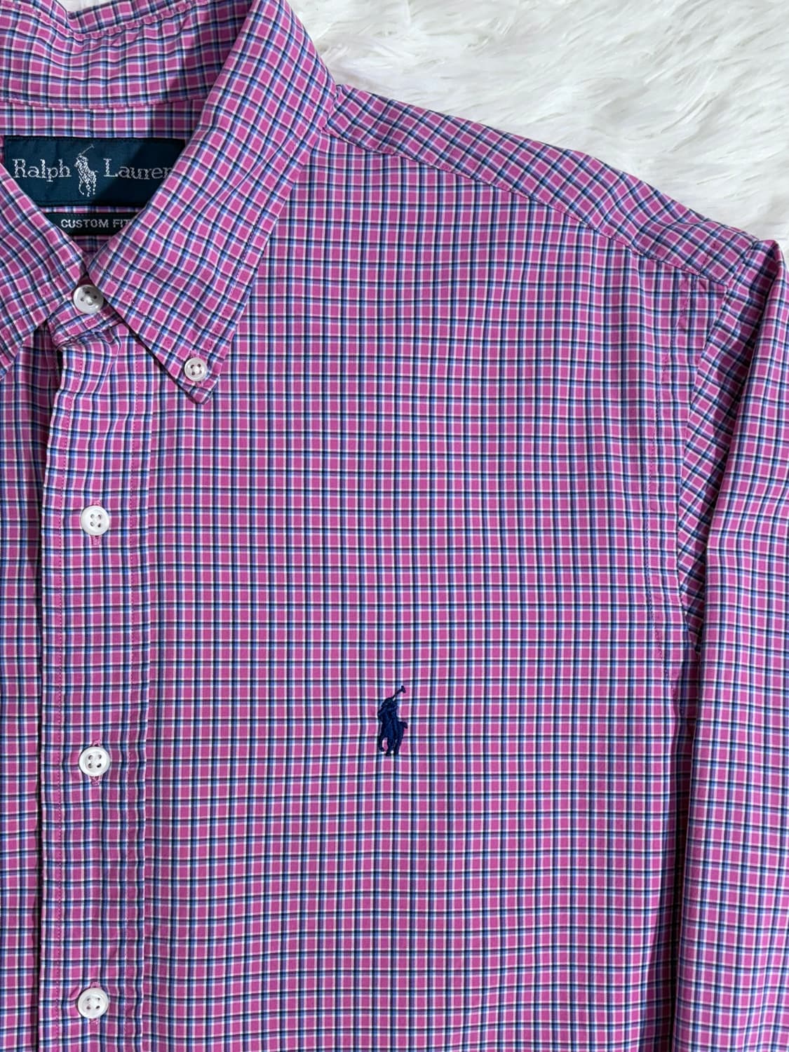 폴로 랄프로렌 포니 체크 셔츠  상품이미지5