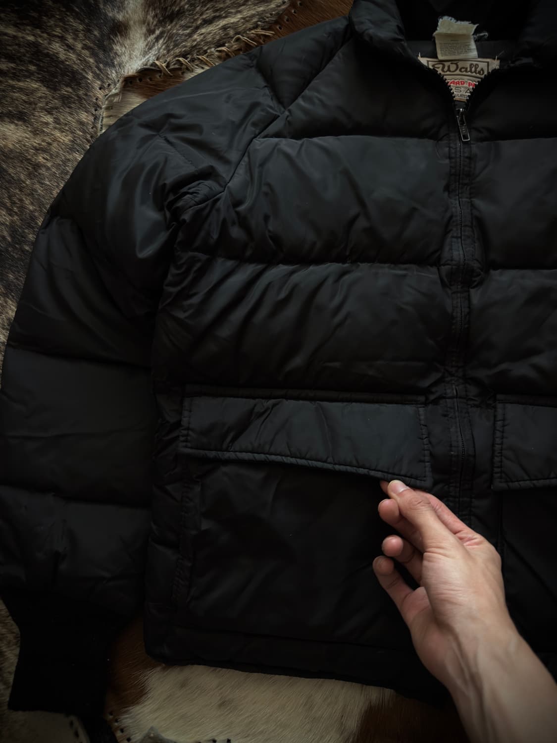 80s USA Walls Blizzard-Pruf down jacket 상품이미지5