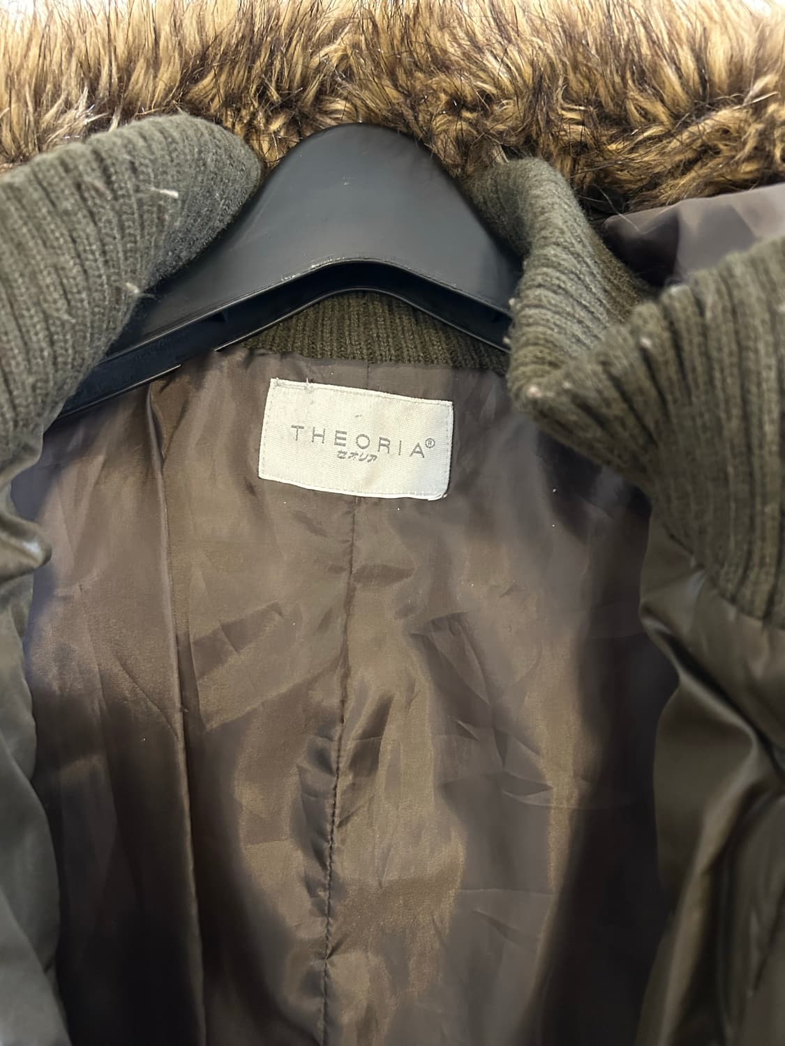 빈티지 JPN 하이브리드 퍼후드 롱 점퍼 상품이미지4