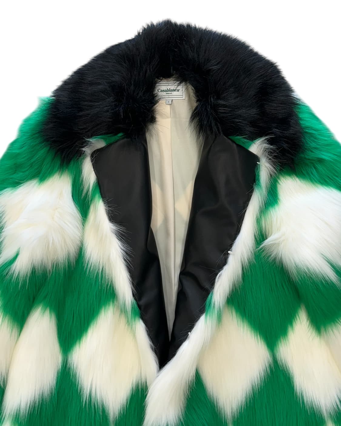 카사블랑카 21AW 할리퀸 포우 퍼 코트 상품이미지7