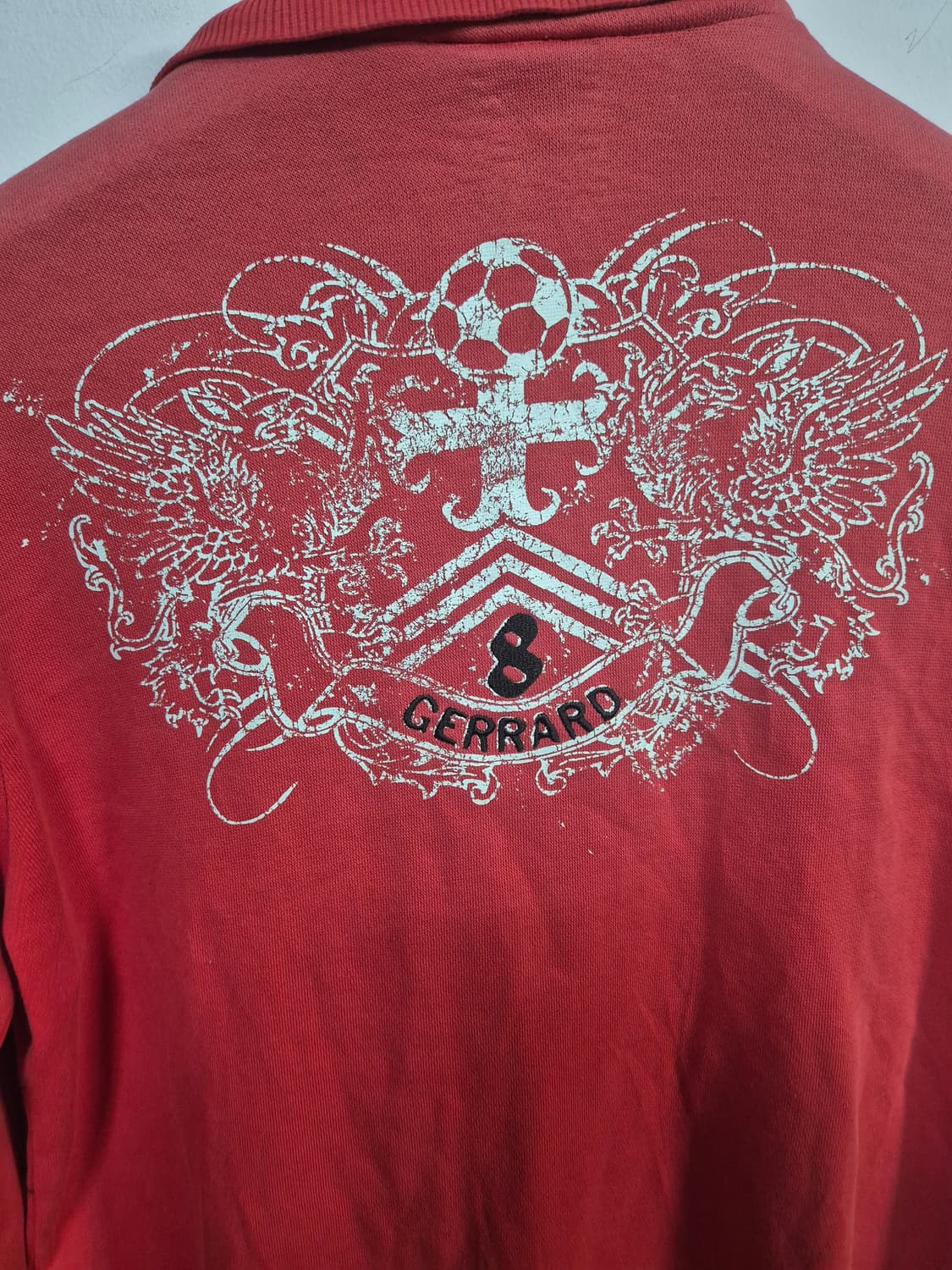  아디다스 삼선 빨간색 트랙 자켓 상품이미지5