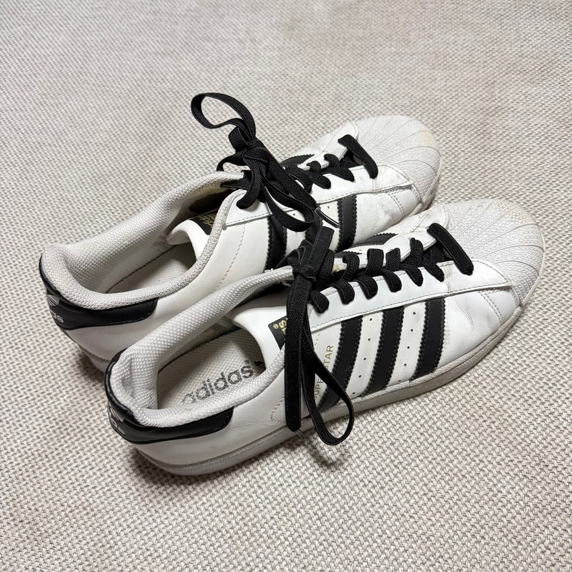 아디다스 슈퍼스타 흰검 상품이미지3