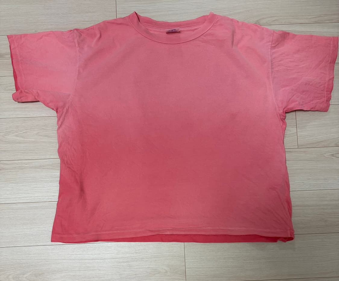 아킴보 클럽 티셔츠 페이디드 레드 m 상품이미지1