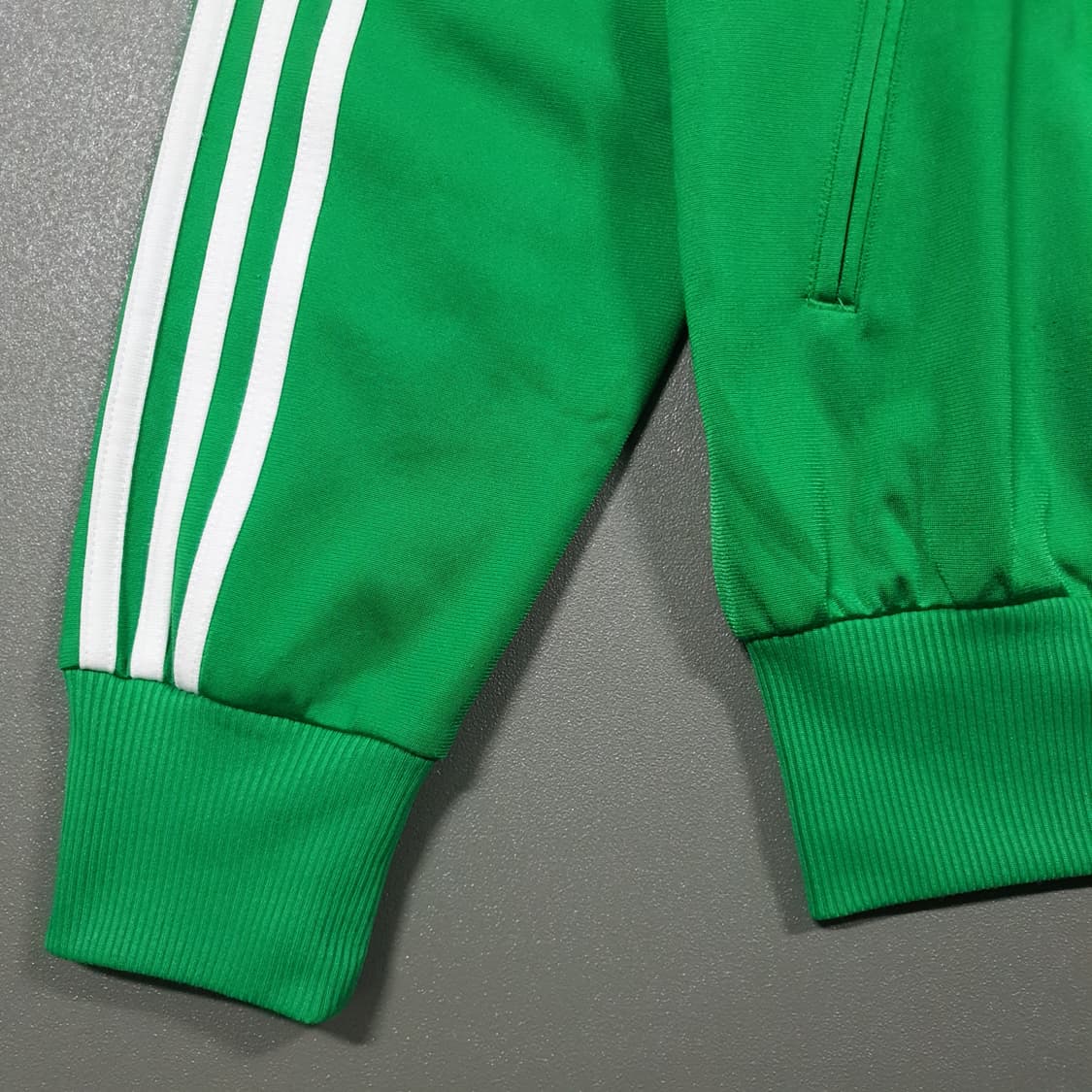 실측 L) 아디다스 유로파 파이어버드 희귀 대장급 트랙탑 져지 자켓 그린 상품이미지3