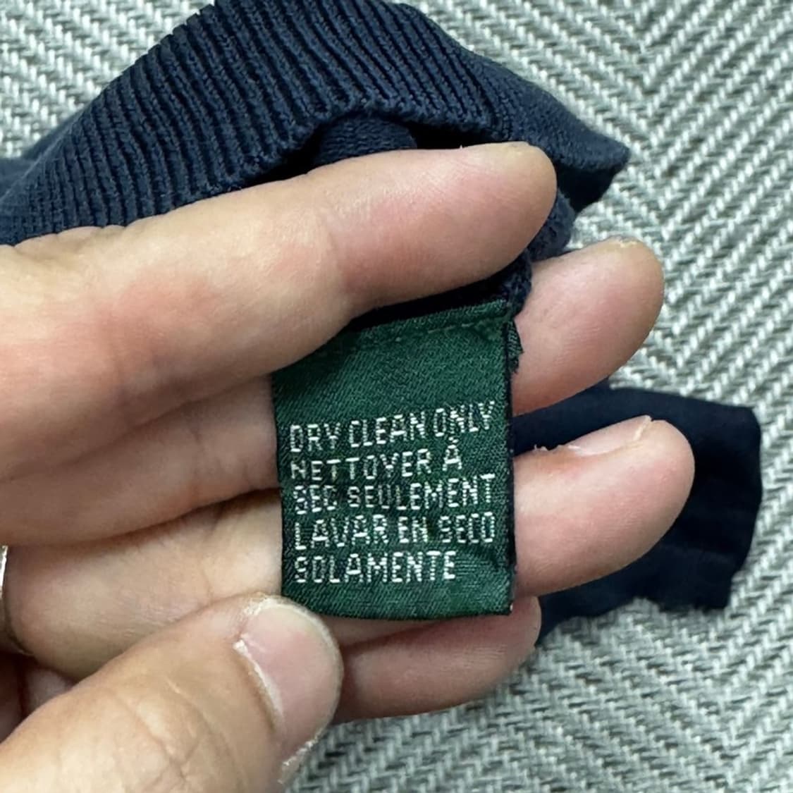 로렌 랄프 로렌 사이드 버튼 하프 니트 v2837 상품이미지6