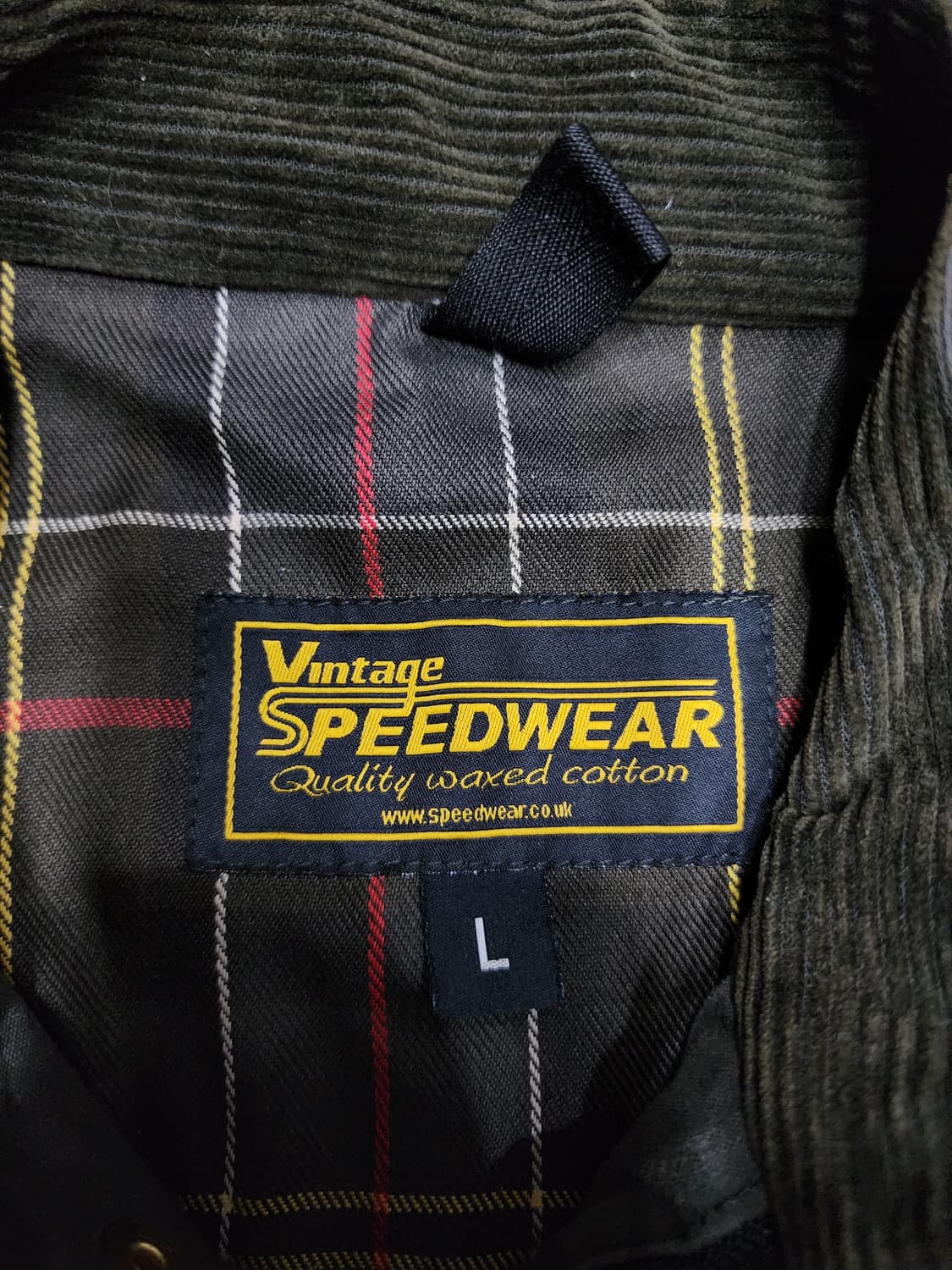 SPEEDWEAR 스피드웨어 빈티지 왁스 자켓 L 상품이미지7