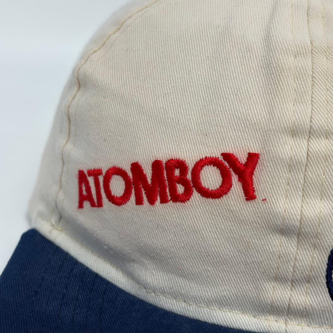 90s 아톰 자수 볼캡 모자 상품이미지2