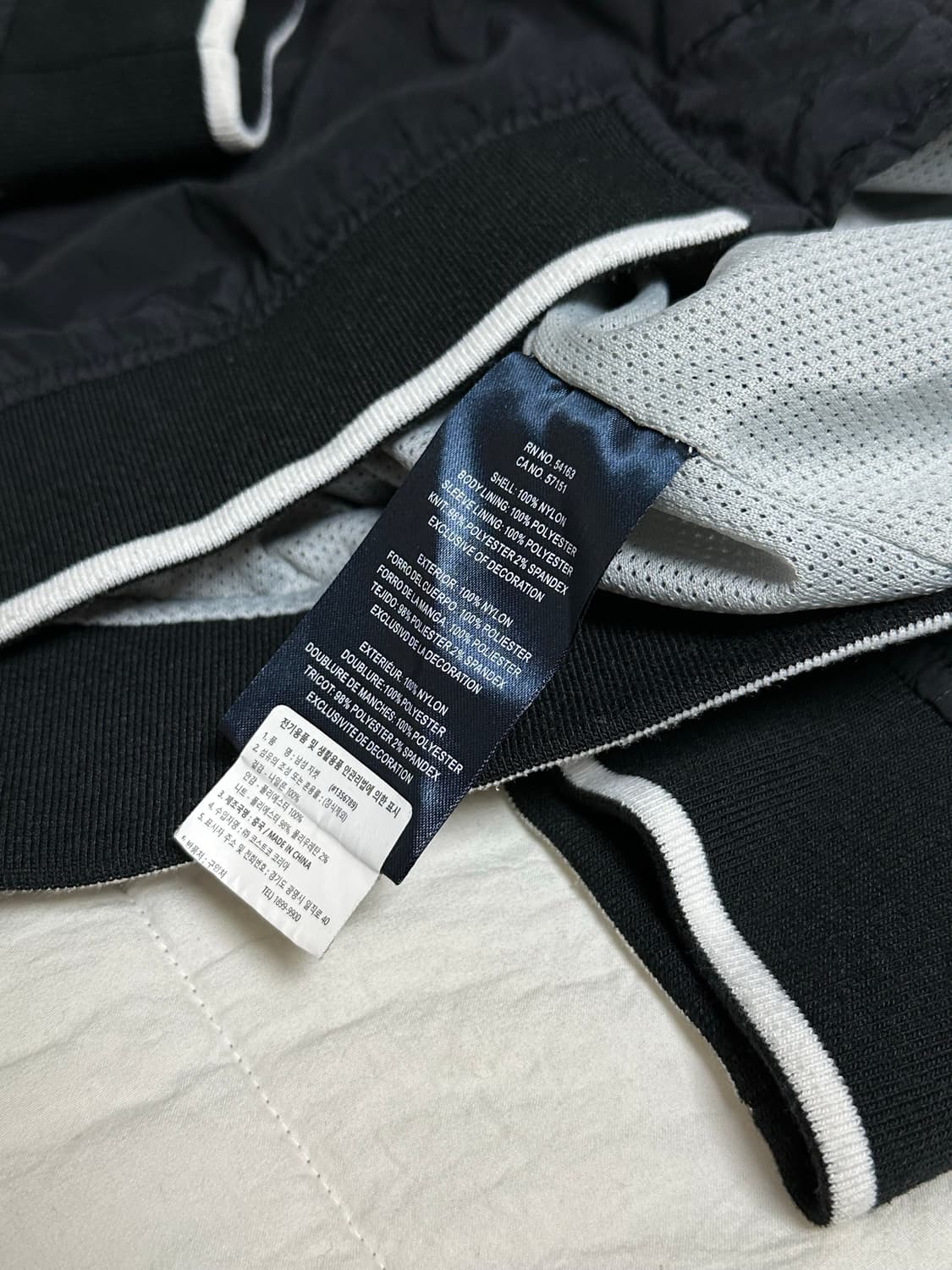 타미힐피거 블랙 윈드브레이커 XL 상품이미지9