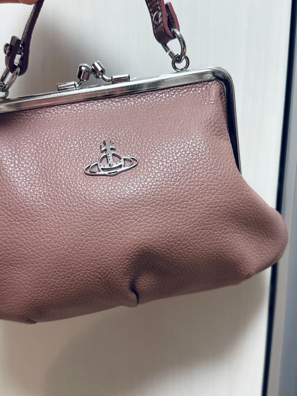 비비안웨스트우드 그래니 핸드백 핑크 상품이미지5