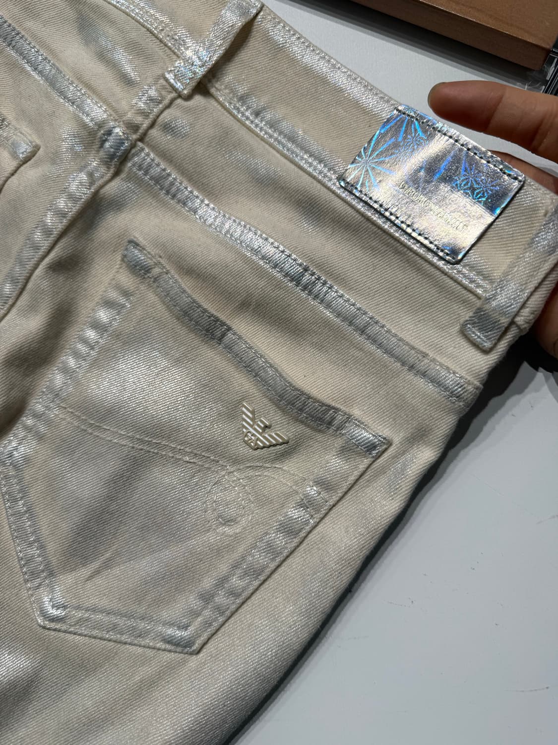 엠프리오 아르마니 메탈릭 펄 진 상품이미지5