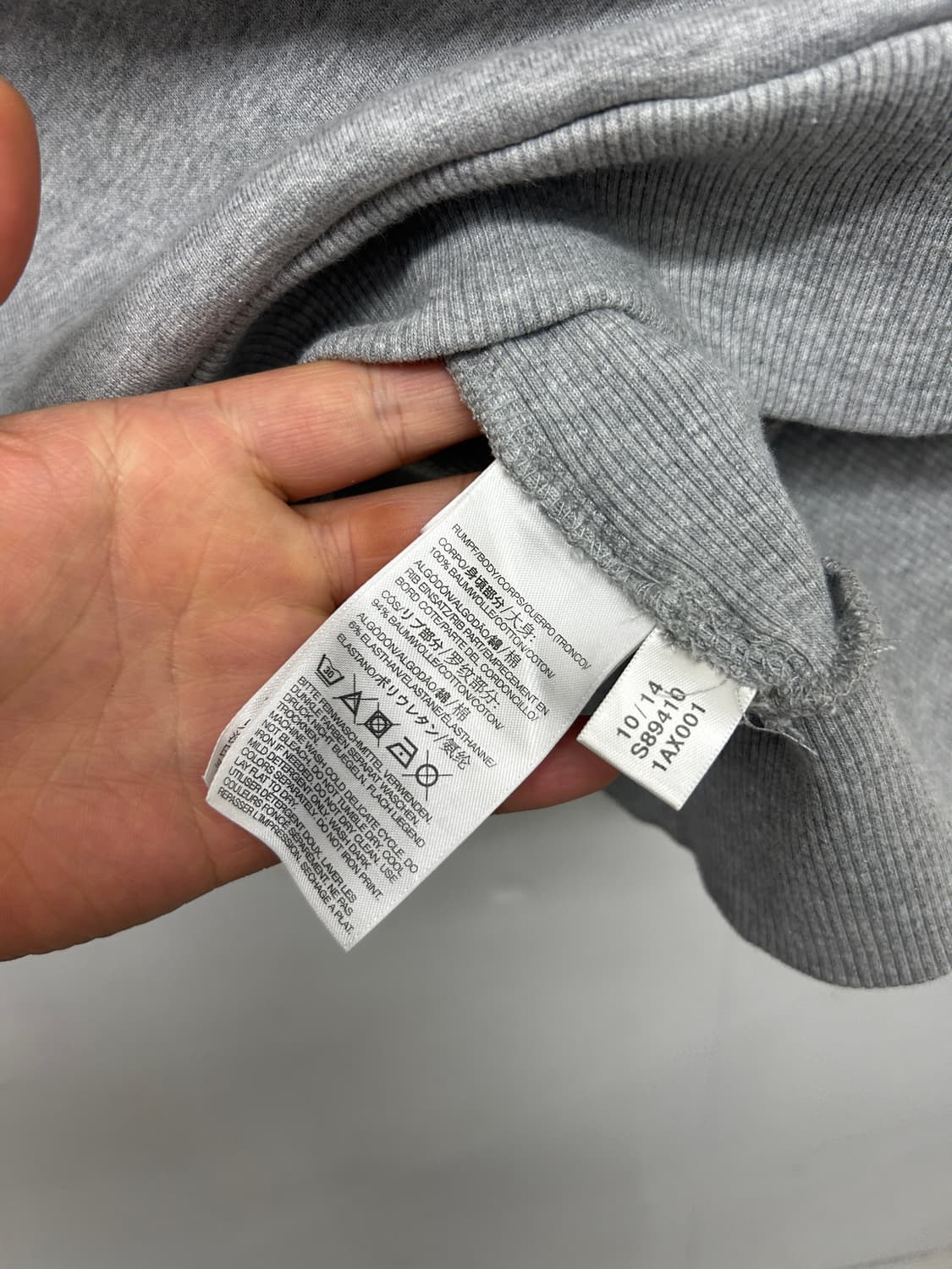 14FW 아디다스 요지야마모토 Y-3 맨투맨 스웻셔츠 상품이미지7