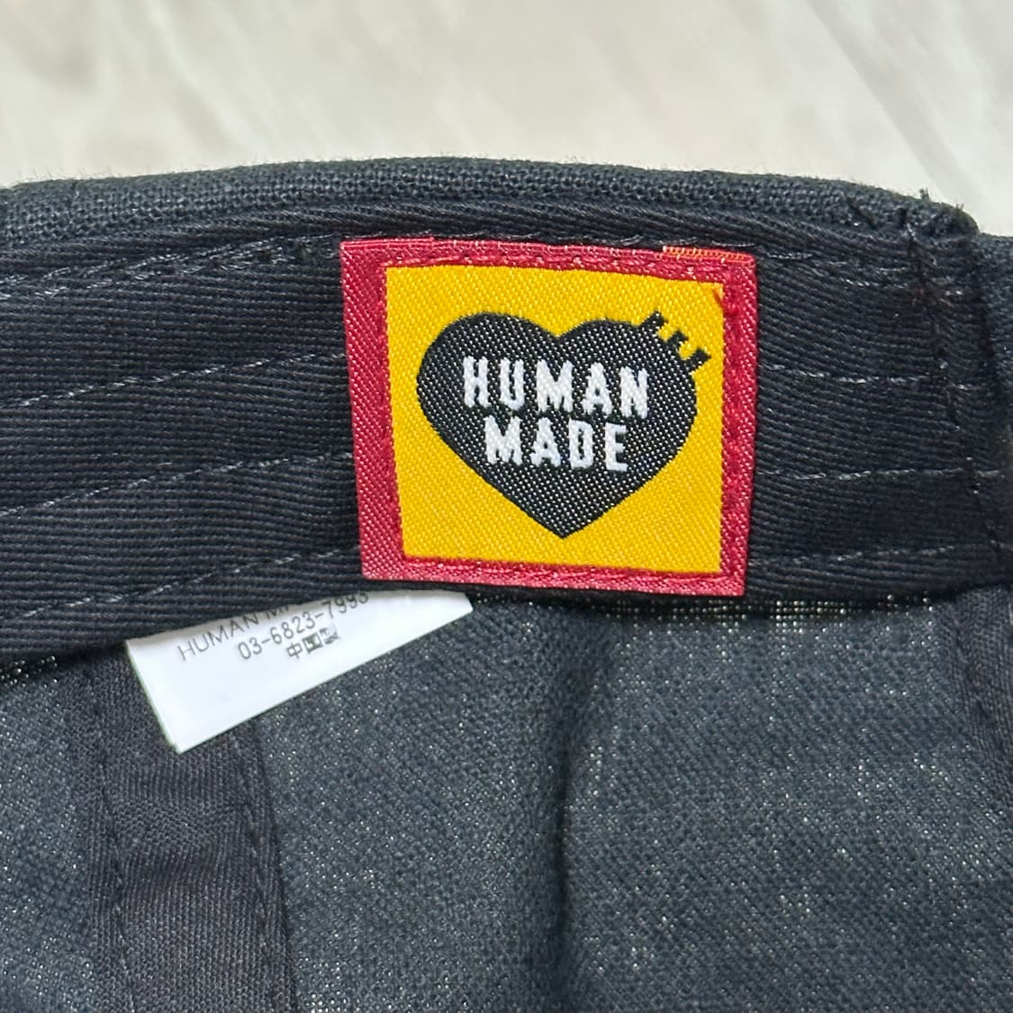 휴먼메이드 사이드 하트 로고 볼캡 미시착 새상품 상품이미지4