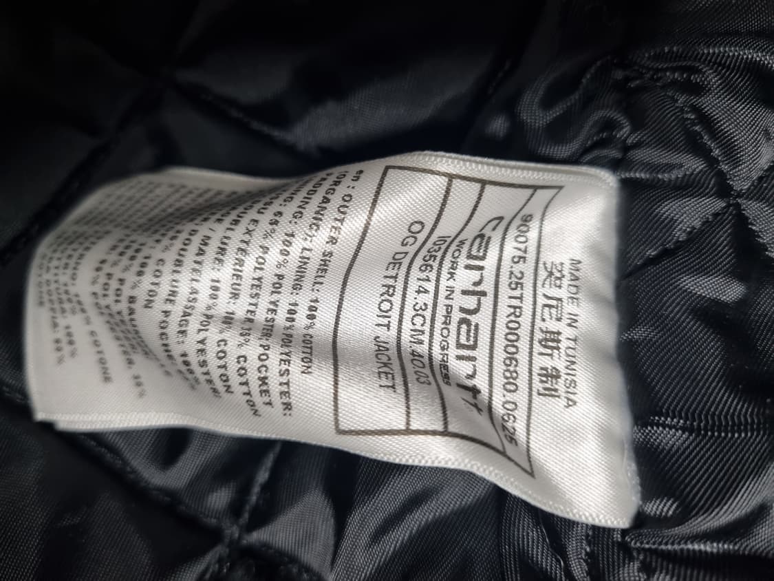 칼하트 wip og 디트로이트 워크 자켓 올리브 S 상품이미지2