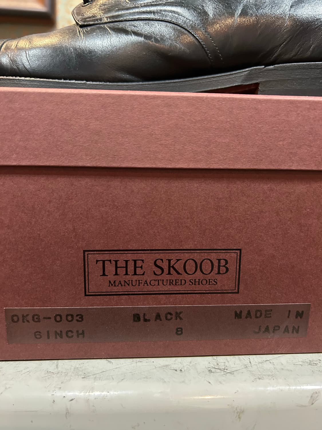 스쿱 SKOOB OLD KANGAROO'S 6 INCH (Black) 상품이미지6