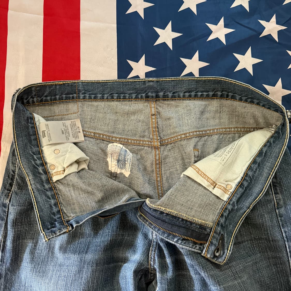 [36] levi's 리바이스 569  데님 청바지 - 33 상품이미지6