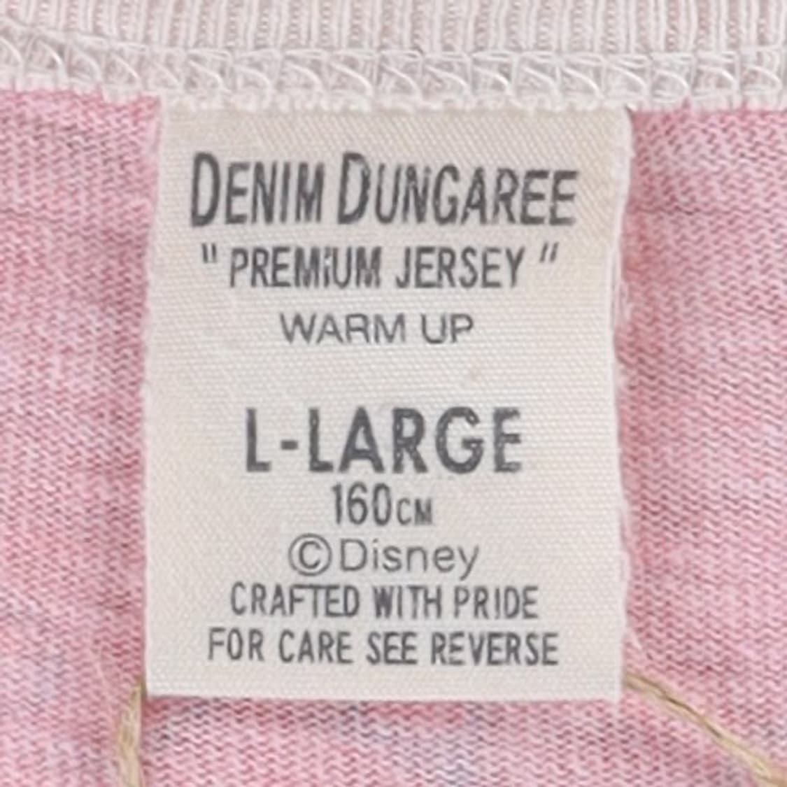 Denim Dungaree Mickey Mouse T-shirt 상품이미지7