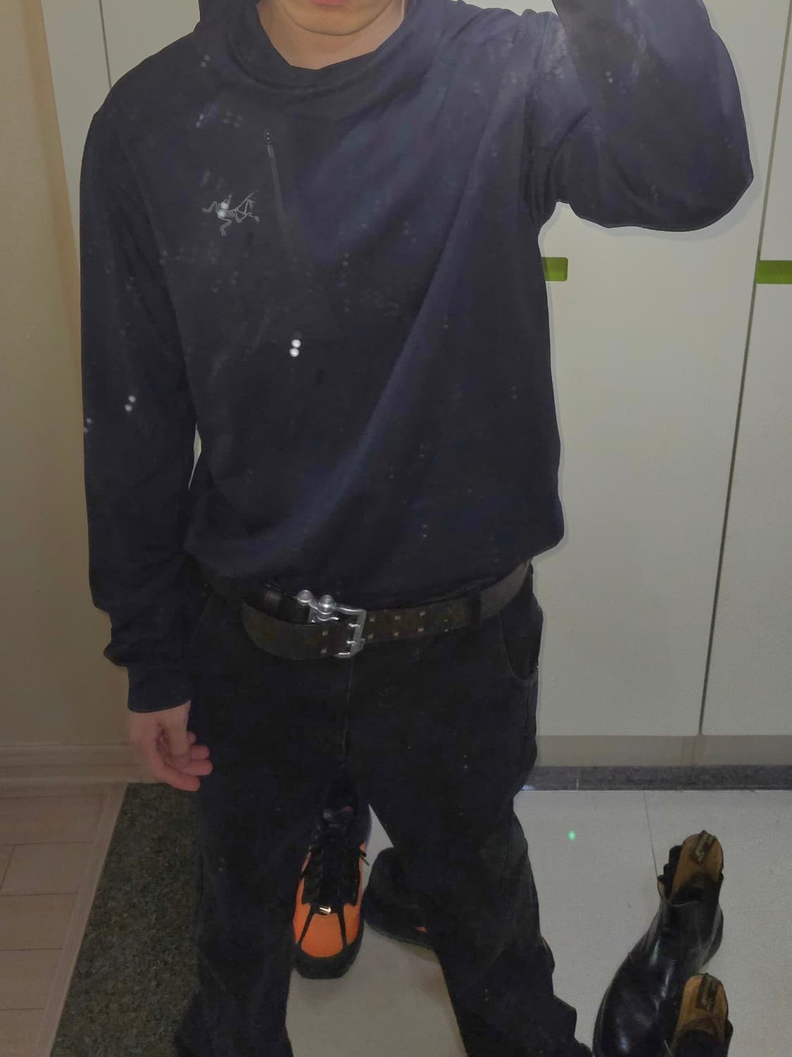 (XL) 아크테릭스 RHO LT 후드 블랙 상품이미지2