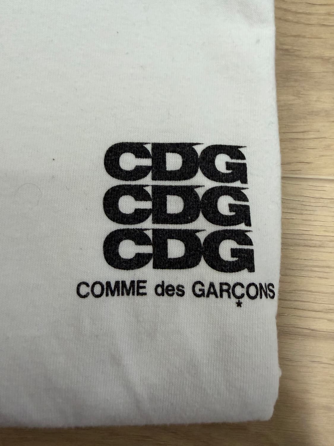 꼼데가르송 cdg 반팔 오버핏m 상품이미지2