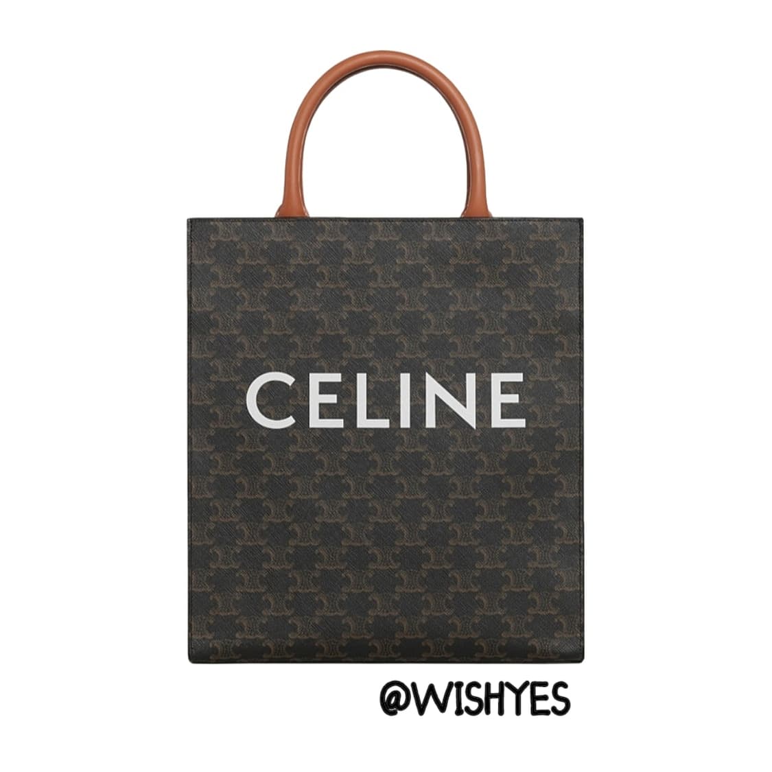 셀린느 CELINE 스몰 카바스 버티컬 트리옹프 캔버스 숄더백 크로스백 상품이미지2