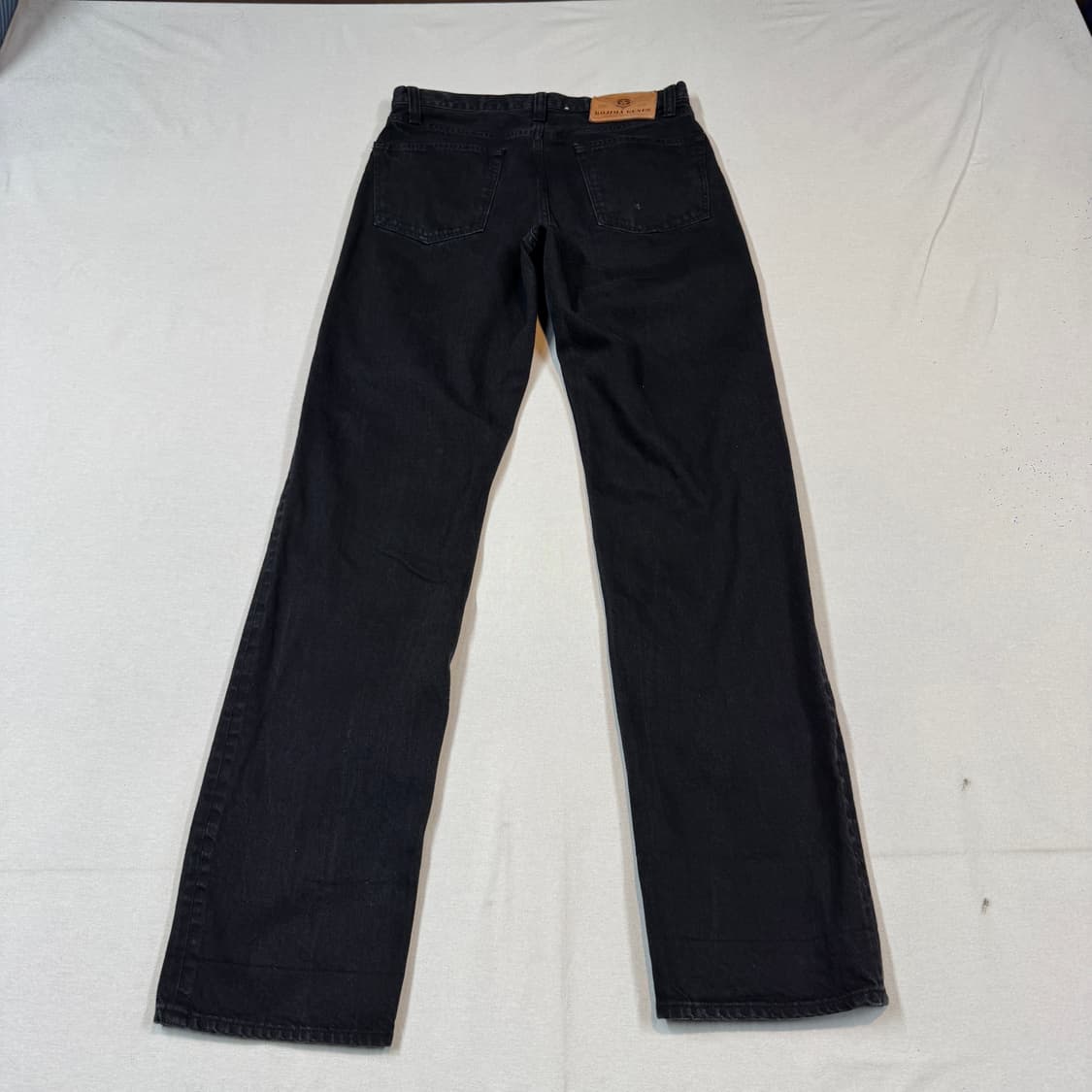 32inch) 코지마 진즈 흑청 데님 모터사이클 팬츠 상품이미지1