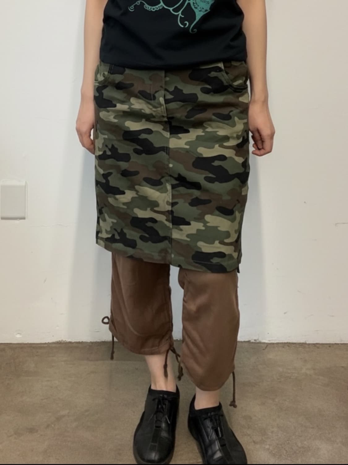 Camo mini skirt 상품이미지2