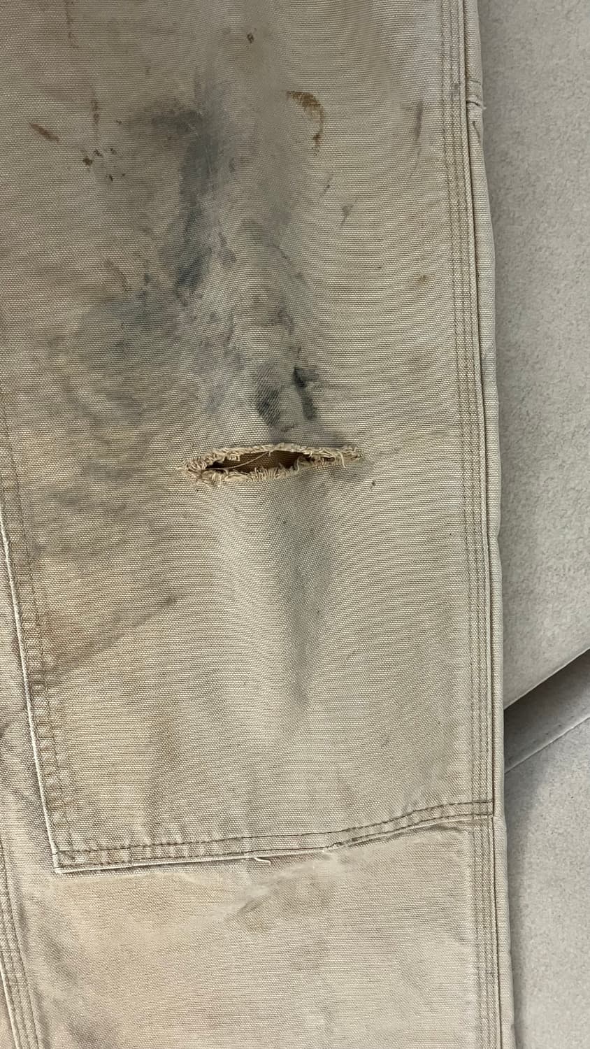 90s carhartt distressed fade double knee 상품이미지6